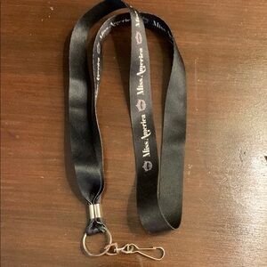 👑✨ Miss America Black Lanyard – Because Your Keys Deserve a Crown Too! 🔑💅